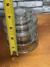 Vintage 1949 Hemingray  56 Clear Insulator Made In The Usa 12-49 Free Shipping  