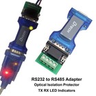 Dtech Industrial Grade Rs232 To Rs485 Converter Adapter Optical Isolation Pro   