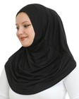Soft Jersey Instant Hijab For Women - Long Muslim Turbans  Fashionable Islamic S