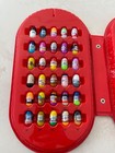 Vintage Mighty Beanz Set In Case With Rare Moose Bean