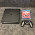 Sony Playstation 4 Slim 1tb Game Console Spider-man Bundle Ps4  Jet Black