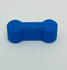 Wooden Train Track Dog Bone Connectors Blue Compatible With Thomas Ikea Brio X12