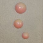 Pink   Ivory Shaded Bubbles Wall Plaques To G w Vintage Or Retro Mermaids   Fish