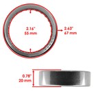 Rear Differential Bearing Seal Kit For Yamaha Rhino 660 Yxr660f 4x4 2004 - 2007