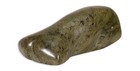 Inuit Whale Animal Hand-carved Green Soapstone Sculpture Native Canadian Art