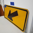 Authentic Road Traffic Street Sign  arrow  12 x24  Free Shipping 12-76