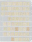 60 Anchor 8c Crystal-clear Stock Pages  Single Sided-free Expedited Shipping  