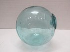 Authentic 4 1 2 Inch Light Blue Japanese Glass Float Ball Buoy  case2306 