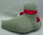 Coca-cola Coke Gray Seal W  Red Ball   Scarf 5  Plush Stuffed Animal 2002