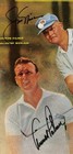Jack Nicklaus arnold Palmer Dual-signed 1965 Si Magazine Cover Page Jsa 194954