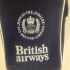 Vtg 1977  British Airways Travel Bag Carry-on Royal Jubilee Rare Tote Delmore