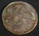Civil War Union Fed  Army Strap Eagle Plate Battlefield Find Fredericksburg  Va