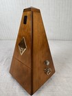 Nice  Wittner Maelzel Solid Wood Mechanical Wind-up Metronome  bell - Tested