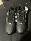 Adidas Pure Hustle 3 Md K Black White Softball Cleats Youth Size 2 1 2 New
