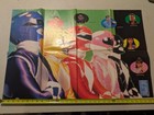 Vintage Mighty Morphin Power Rangers Large Poster 22x33 Rare Original Foldout