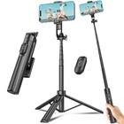 Selfie Stick Tripod For Phone With Remote Control   Holder  50 Inch  Black