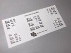 Fuji Photo Film Resolution Test Chart For Cameras  Lenses Or Optics  7 4   x3 4   