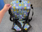 Munchkin Travel Booster Seat Portable High Chair Adjustable Harness Multicolor