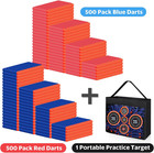 Pokiiulk Refill Darts Bullets Fit For Nerf Guns  1000 Pcs Foam Darts Fit For Ner