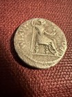 Tiberius Ar Denarius 14   37 Ad     Livia Seated     Ancient Roman Silver Coin