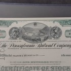 1958 Pennsylvania Railroad Company Stock Certificate 100 Shares Horseshoe Curve