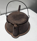 Vintage Wagner Ware Sidney No 8 Cast Iron Waffle Maker With High Base 1910