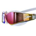 Speedo Fastskin Hyper Elite Mirrored Goggles  White oxid Grey
