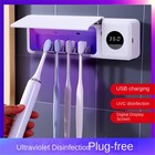 Toothbrush Sterilizer Usb Charging Uv Sterilization Toothbrush Holder