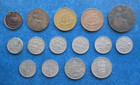 Mixed Lot Of United Kingdom Great Britain Circulated Coins  1912-1990 