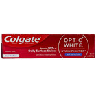 Colgate Optic White Stain Fighter With Baking Soda Toothpaste Clean Mint 4 2 Oz
