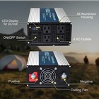 Pure Sine Wave Inverter 2000w 12v To 120v Power Converter Truck Camp Car Rv
