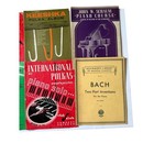  Vtg Assorted Collection Of Piano Guitar Sheet Music Books  6 Books Total 