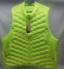 Nike Therma-fit Adv Repel Aeroloft Down Running Vest Men Sz 2xl  fb7542-702 Volt