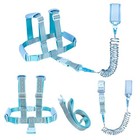 Toddler Leash Harness Backpack 4-in-1  Anti Lost Wrist Link   Safety Strap Blue