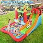 Inflatable Bounce House For Kids 3-10  Bouncy Castle With Blower Indoor outdoor   