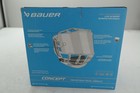 Bauer Concept 3 Full Facial Protector Visor Sr Clear Polycarbonate Ice Hockey