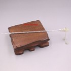 Solid 925 Sterling Silver Hairpin White Jade Flower Chinese Hair Pin 6 53inch L