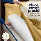 Babyseater Toddler Safety Bed Rail Bumper Guard For Kids  White 