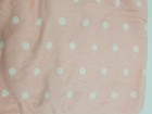 Grow Wild Baby Jersey Cotton Fitted Sheet Pink W Polka Dot Crib Toddler Bed B44