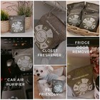Premium Bamboo Charcoal Air Purifying Bag  Natural Air Freshener  4 Pack  200   