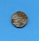 Silver Rupee Mughal Empire Muhammad Shah 1719-1748 Ad Arabic Coin Persian Script