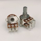 Speaker Volume Control Potentiometer Switch 6-pin B10k 20k B50k 2 0 Channel