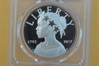 2017-p American Liberty Silver Medal Pcgs Pr69dcam Fdi Cleveland - Spotted