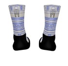 Official 2025 Tour De France Arrivee Arc De Triomphe Socks By Santini