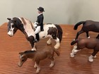 Lot  Schleich Horses And Farm Animals Rider Read