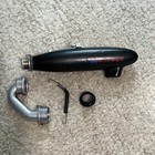 Vantage Racing Sa120l Carbon Fiber Tuned Pipe 1 8  21 Nitro glow Cars 2pc