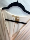 Soft Blush Wrap Maxi Dress With Flutter Sleeves