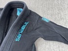 Sanabul Bjj Gi Jacket Kids K1 Blue Neo Black Lightweight Brazilian Jiu Jitsu Top
