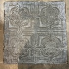 Antique Metal Tin Ceiling Tile 24    X 24  Salvaged Vintage 