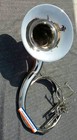 Sousaphone 16 Inch Bell In Silver Polish Made Of Pure Brass  case  free Shipping